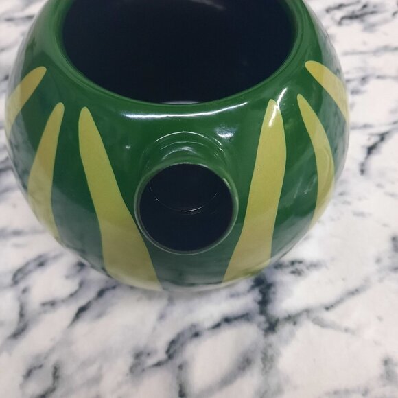 Vintage 90s Copco Watermelon Theme Enamel Metal Teapot Whistling Tea Kettle Pot - Picture 10 of 11